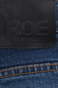 SELVEDGE DENIM SKINNY - Heavy Wash Blue, Jeans - ROE