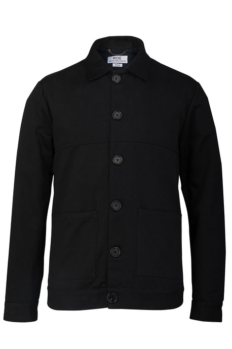 WORK JACKET - BLACK, Jacket - ROE