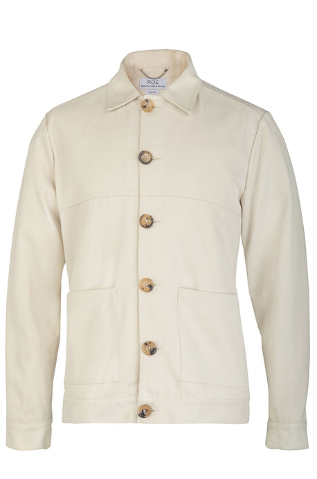 WORK JACKET - CREAM, Jacket - ROE