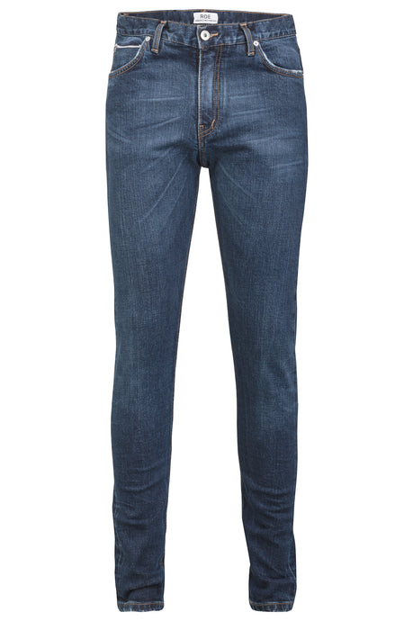 SELVEDGE DENIM SKINNY - Washed Blue, Jeans - ROE
