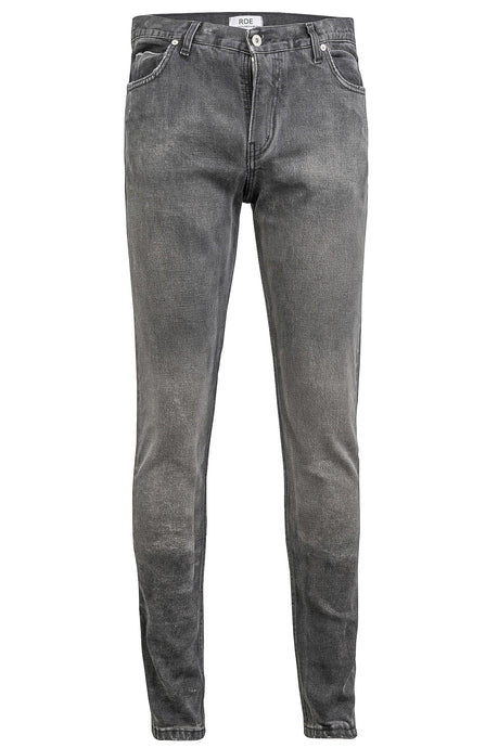 SELVEDGE DENIM SKINNY - Heavy Wash Grey, Jeans - ROE