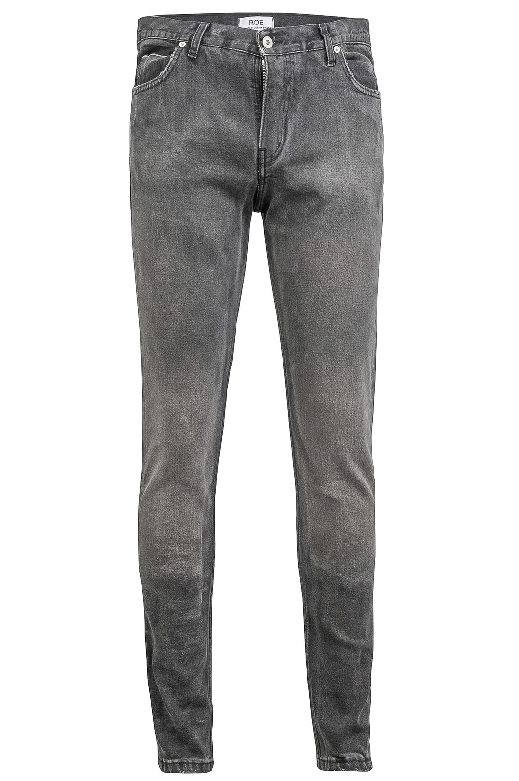 SELVEDGE DENIM SKINNY - Heavy Wash Grey, Jeans - ROE