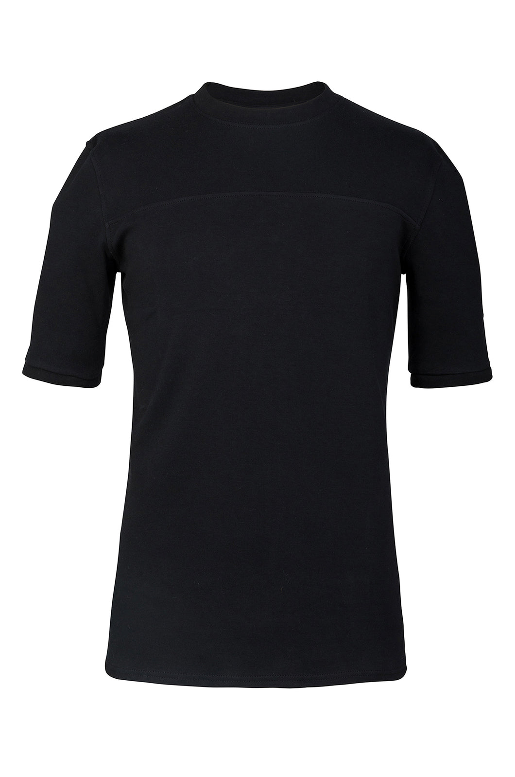 LINE TEE - BLACK, T-Shirt - ROE