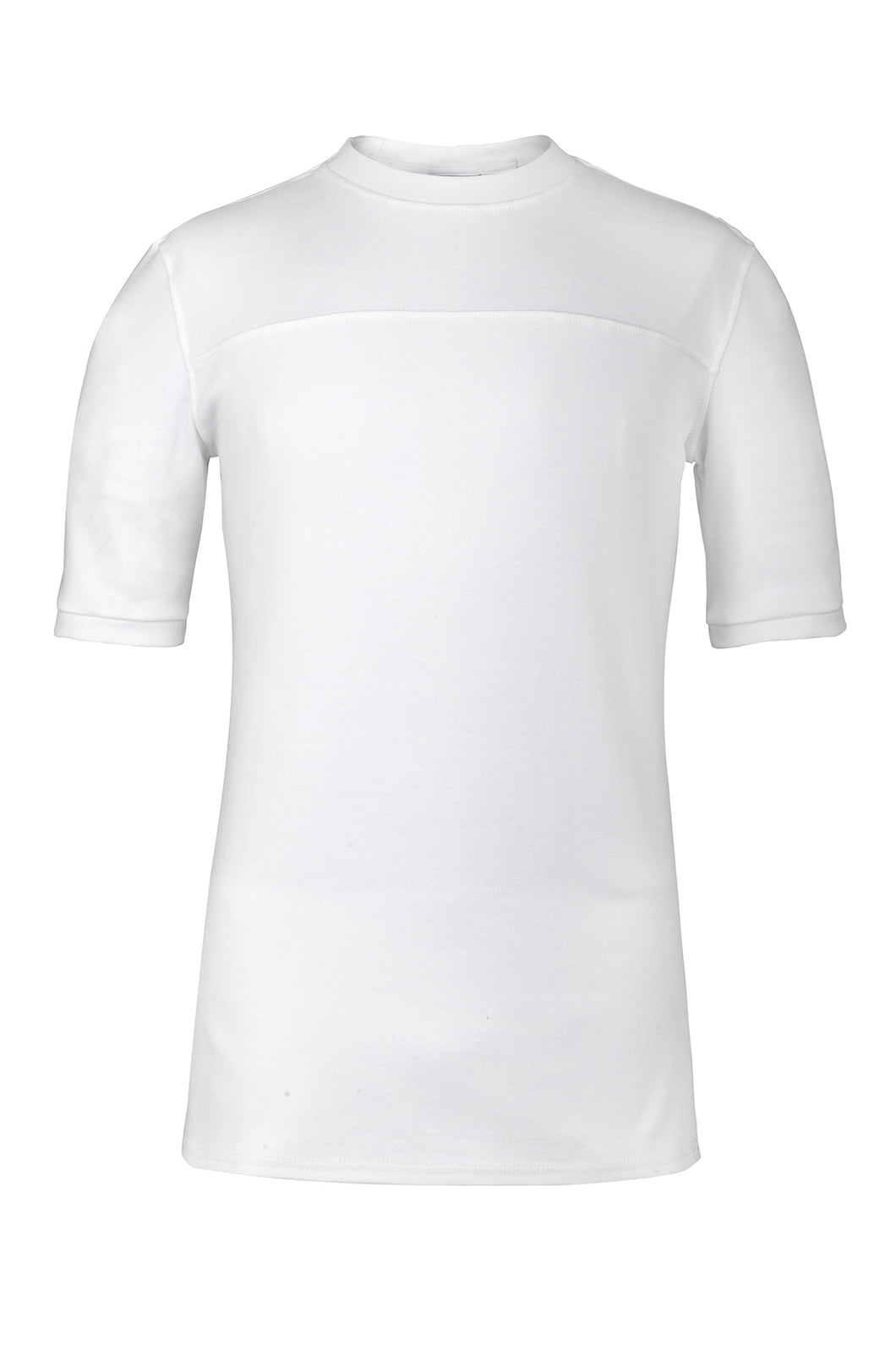 LINE TEE - WHITE, T-Shirt - ROE