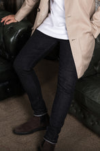 Load image into Gallery viewer, SELVEDGE DENIM SKINNY - Washed Black, Jeans - ROE